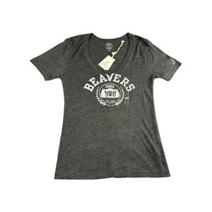 NWT Original League OSU Beavers Collegiate Outfitters V Neck Women's XL Gray